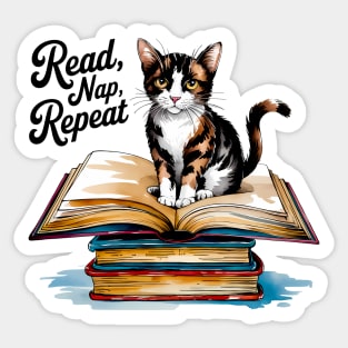 Purrrfect friends cats are family Sticker